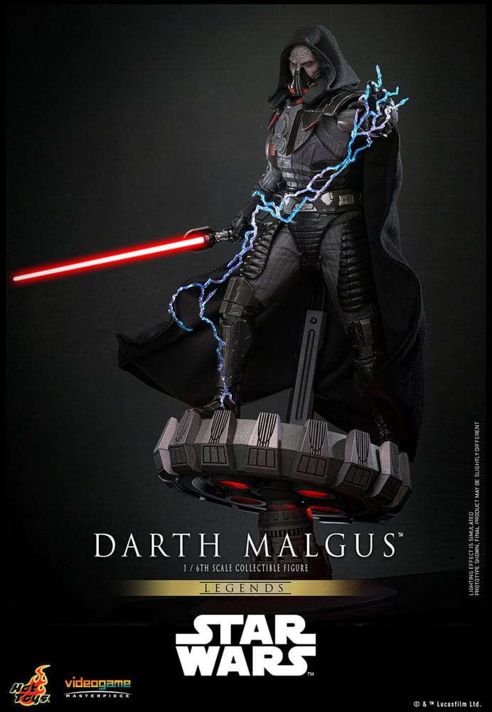 Star Wars Legends Videogame Darth Malgus 34 cm 1/6 Masterpiece Action Figure