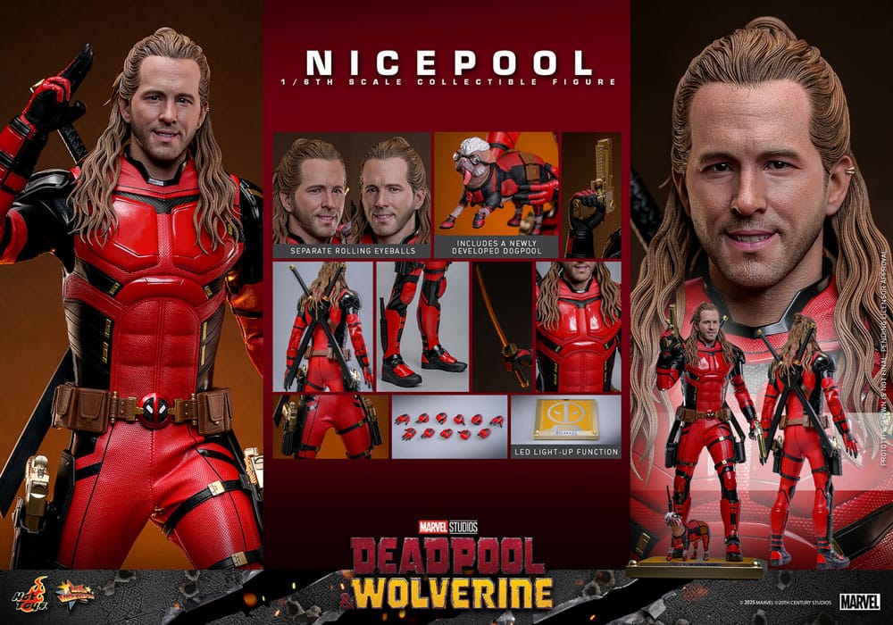 Deadpool & Wolverine Nicepool 30 cm 1/6 Movie Masterpiece Action Figure