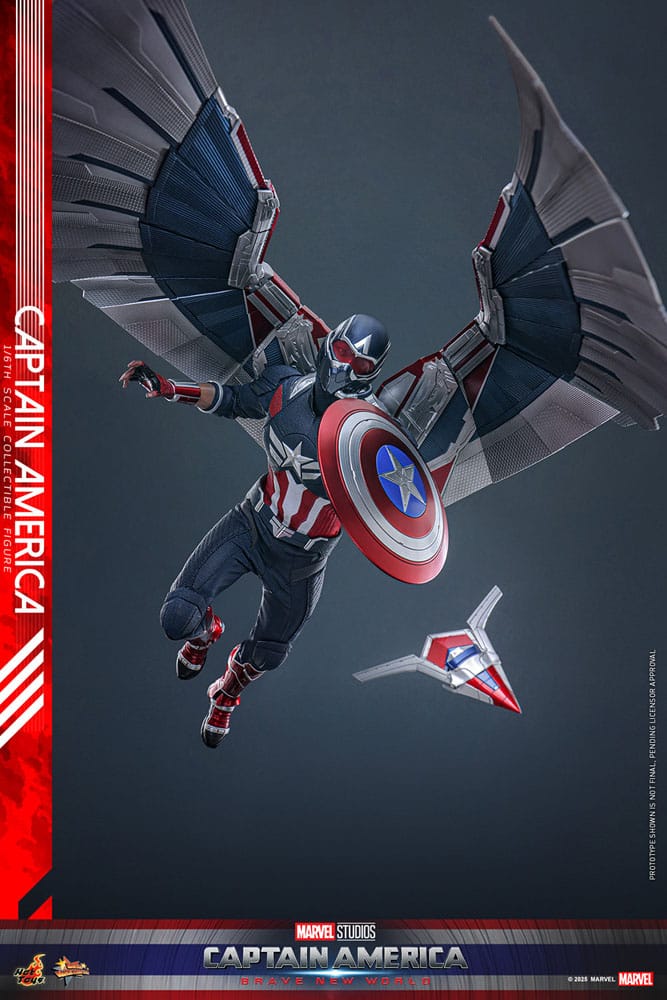 Marvel Captain America Brave New World 30 cm 1/6 Movie Masterpiece Action Figure