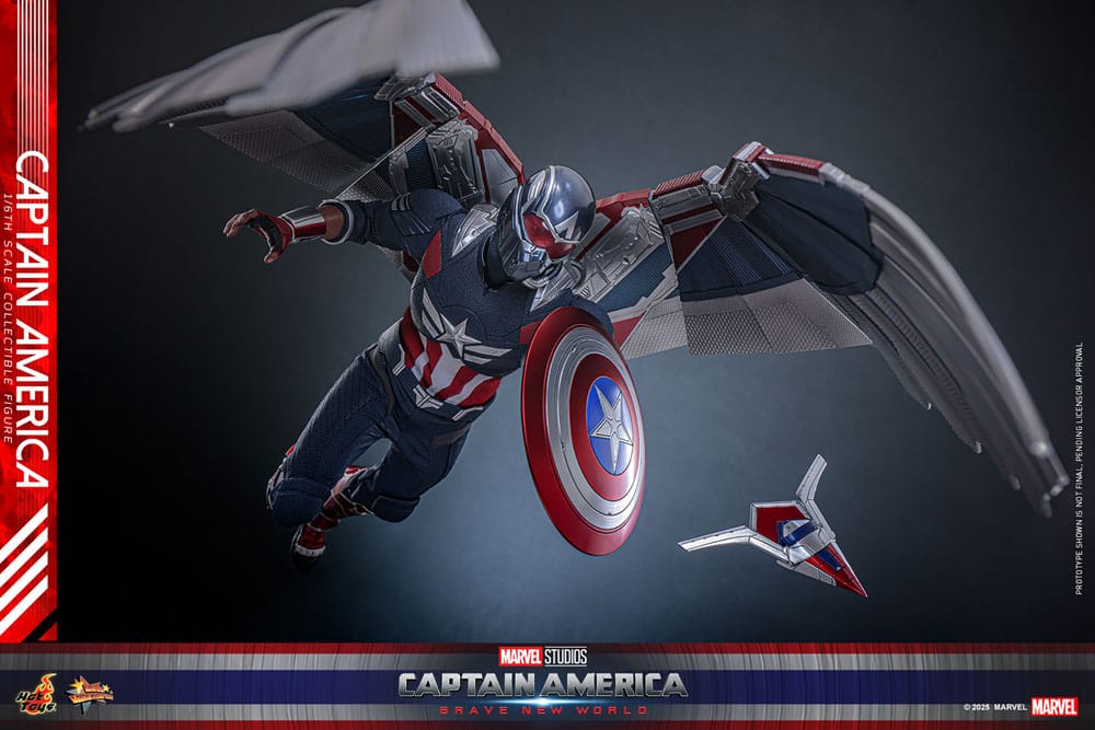 Marvel Captain America Brave New World 30 cm 1/6 Movie Masterpiece Action Figure