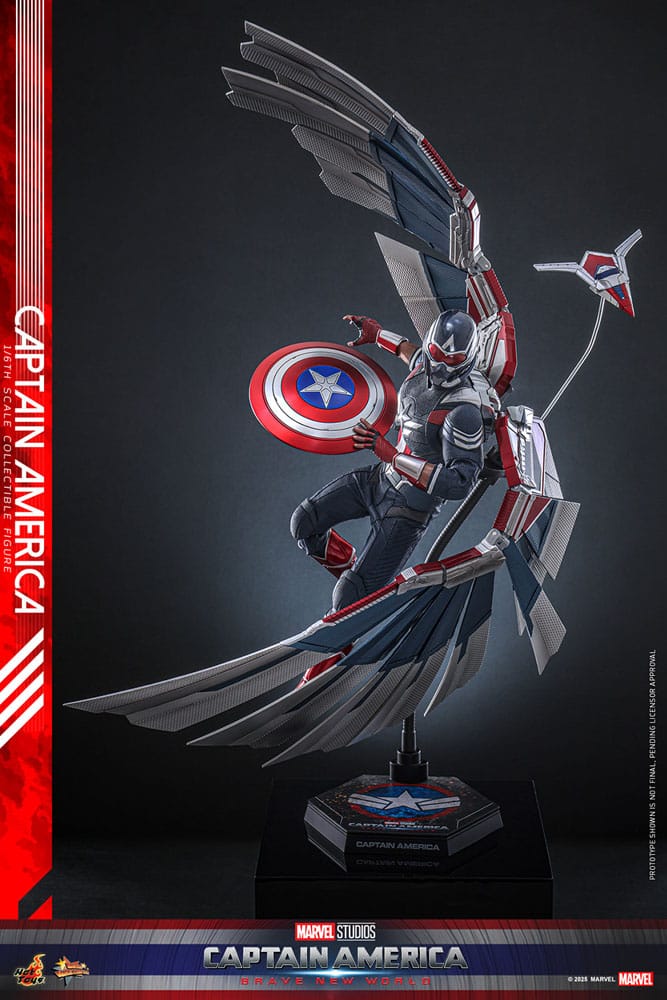 Marvel Captain America Brave New World 30 cm 1/6 Movie Masterpiece Action Figure