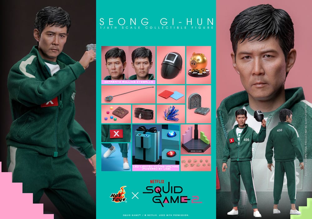 Squid Game 2 Seong Gi-hun 30 cm 1/6 Action Figure