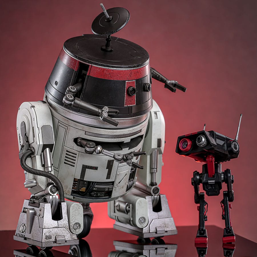 Star Wars Action Figure Set 1/6 Chopper (C1-10P™) & BD-1™ (Imperial Disguise) 18 cm & 8 cm