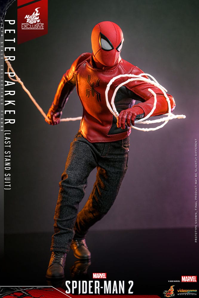Spider-Man 2 Action Figure 1/6 Peter Parker (Last Stand Suit) Hot Toys Exclusive 30 cm