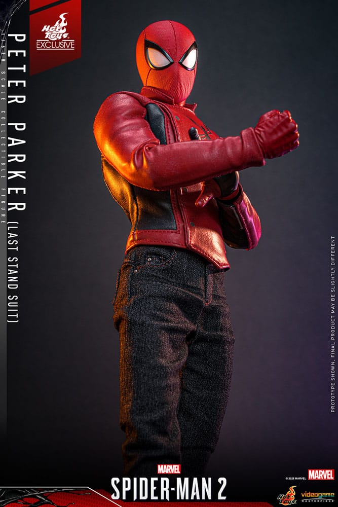 Spider-Man 2 Action Figure 1/6 Peter Parker (Last Stand Suit) Hot Toys Exclusive 30 cm