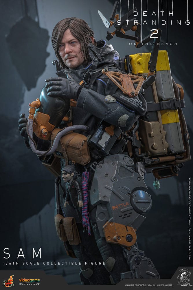 Death Stranding 2: On the Beach Videogame Masterpiece Action Figure 1/6 Sam 31 cm