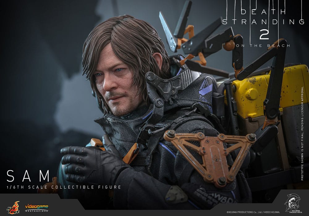 Death Stranding 2: On the Beach Videogame Masterpiece Action Figure 1/6 Sam 31 cm