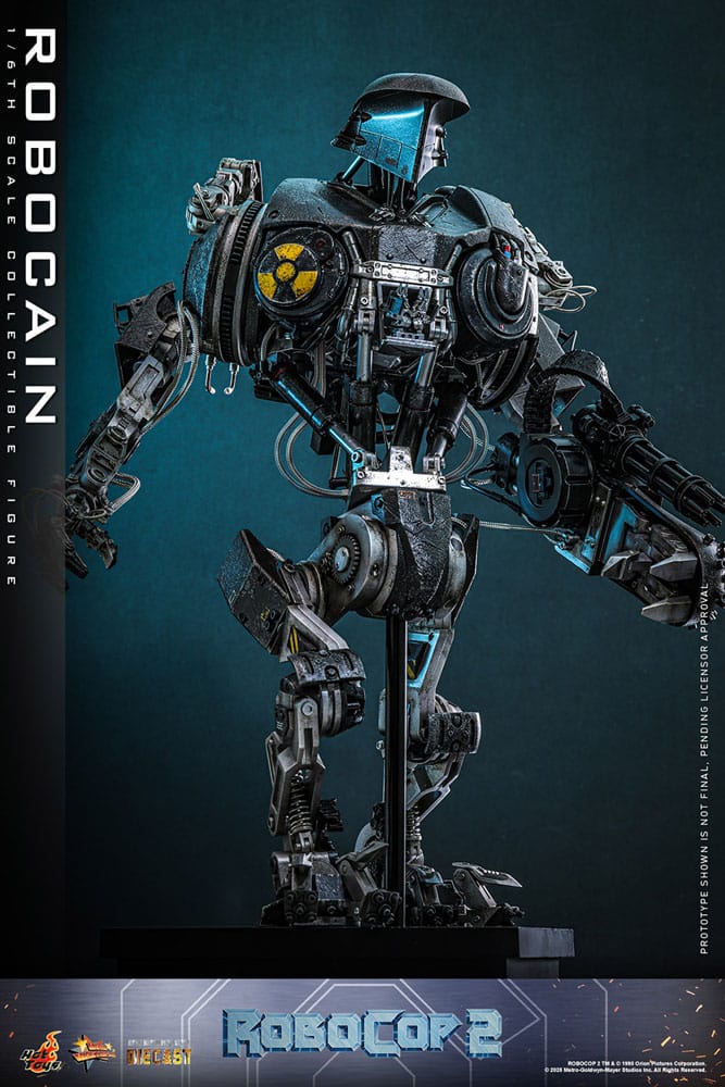 RoboCop 2 Movie Masterpiece Diecast Action Figure 1/6 RoboCain 40 cm