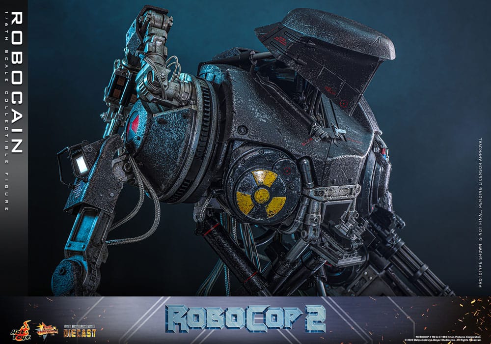 RoboCop 2 Movie Masterpiece Diecast Action Figure 1/6 RoboCain 40 cm