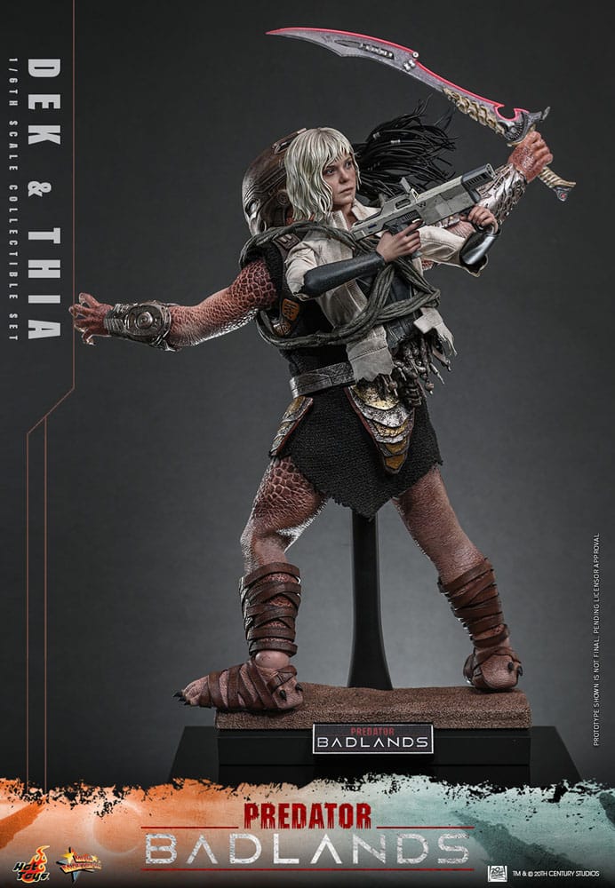 Predator: Badlands Movie Masterpiece Action Figure 1/6 Dek & Thia 30 cm