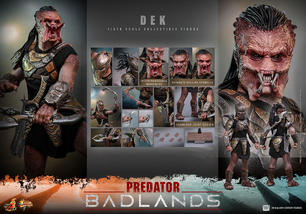 Predator: Badlands Movie Masterpiece Action Figure 1/6 Dek 30 cm
