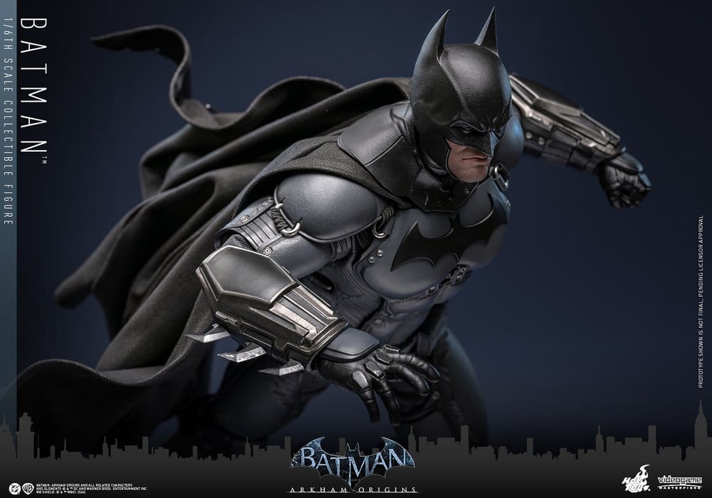 Batman Arkham Origins Videogame Masterpiece Action Figure 1/6 Batman 33 cm