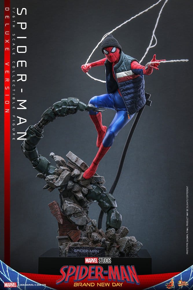 Marvel Spider-Man: Brand New Day Action Figure 1/6 Spider-Man (Deluxe Version) 29 cm
