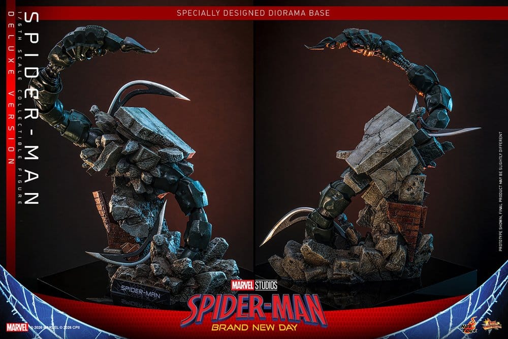Marvel Spider-Man: Brand New Day Action Figure 1/6 Spider-Man (Deluxe Version) 29 cm