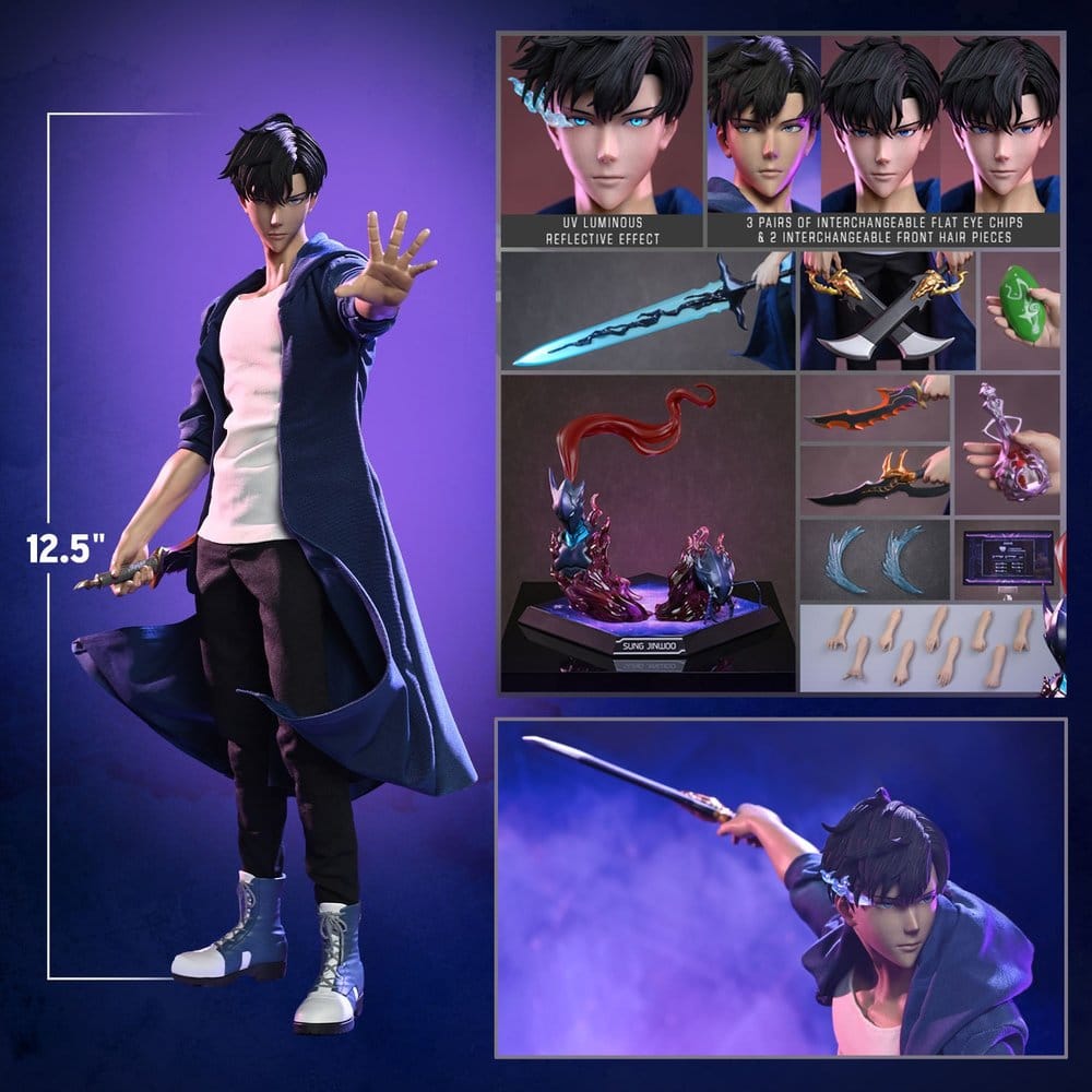 Solo Leveling Action Figure 1/6 Sung Jinwoo 32 cm