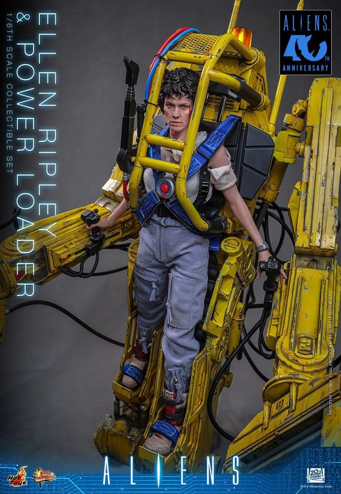 Alien Movie Masterpiece Figure Set 1/6 Ellen Ripley and Power Loader 52 cm