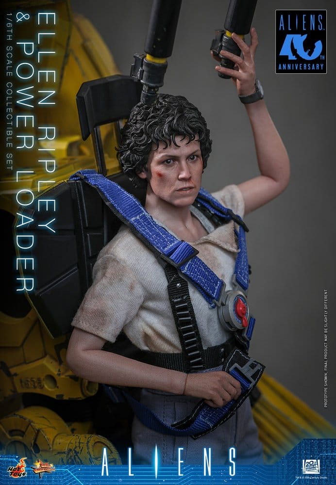 Alien Movie Masterpiece Figure Set 1/6 Ellen Ripley and Power Loader 52 cm