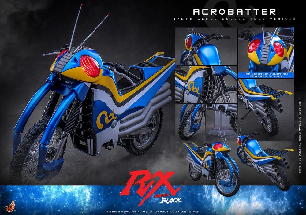 Kamen Rider Black RX Vehicle 1/6 Acrobatter 38 cm