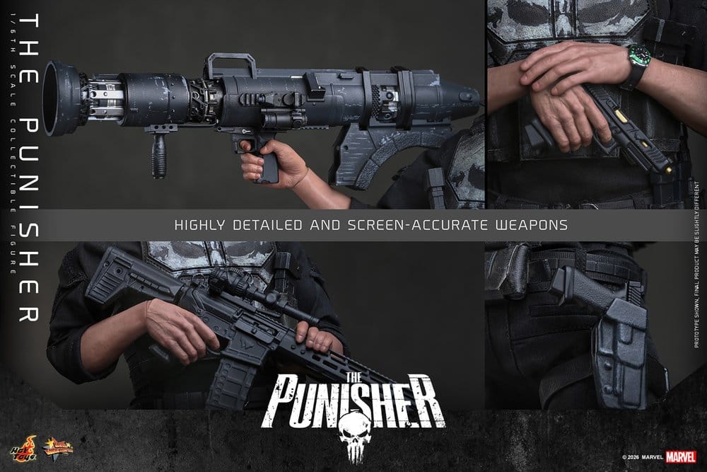 Marvel Action Figure 1/6 The Punisher 31 cm