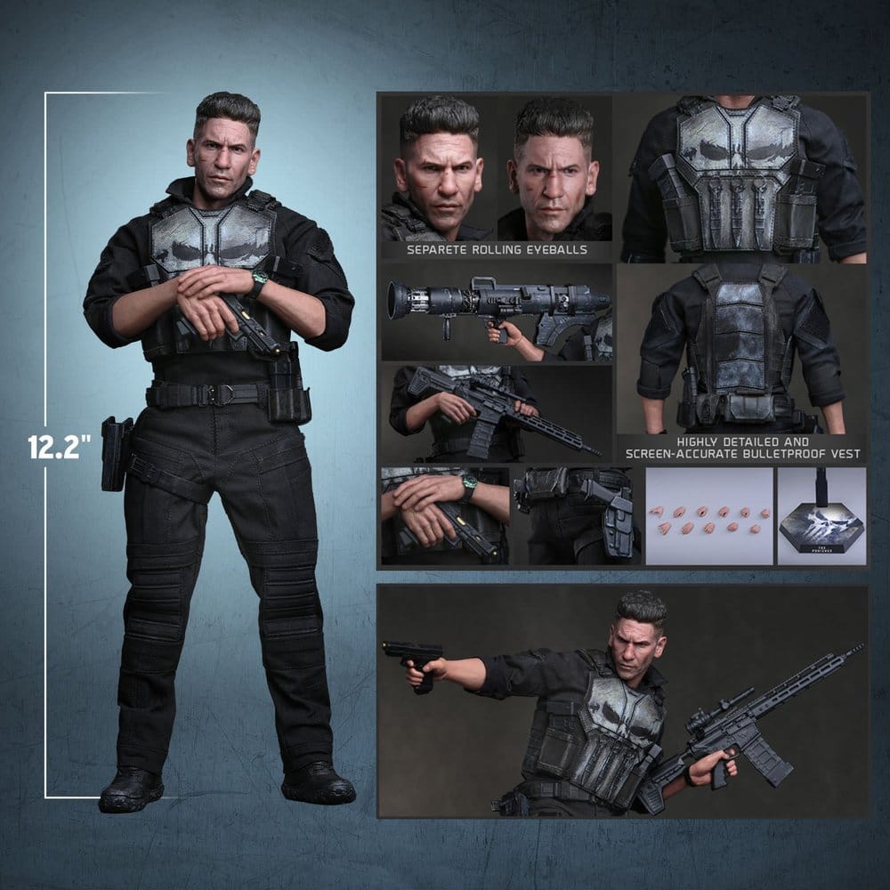 Marvel Action Figure 1/6 The Punisher 31 cm