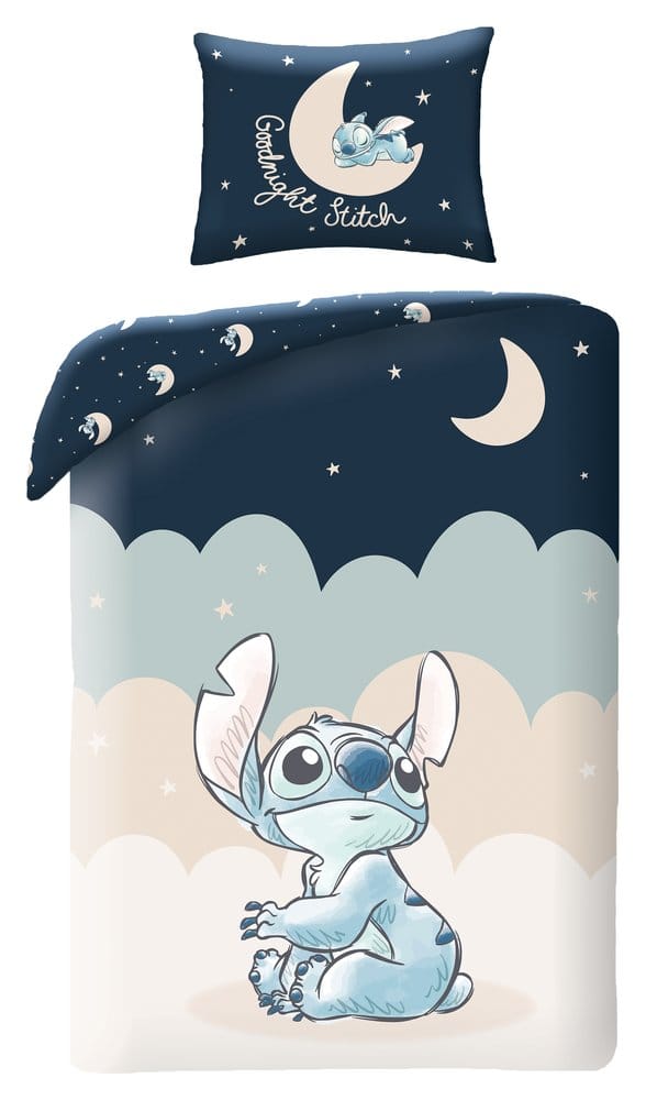 Lilo & Stitch Duvet Set Goodnight Stitch 140 x 200 cm / 70 x 90 cm