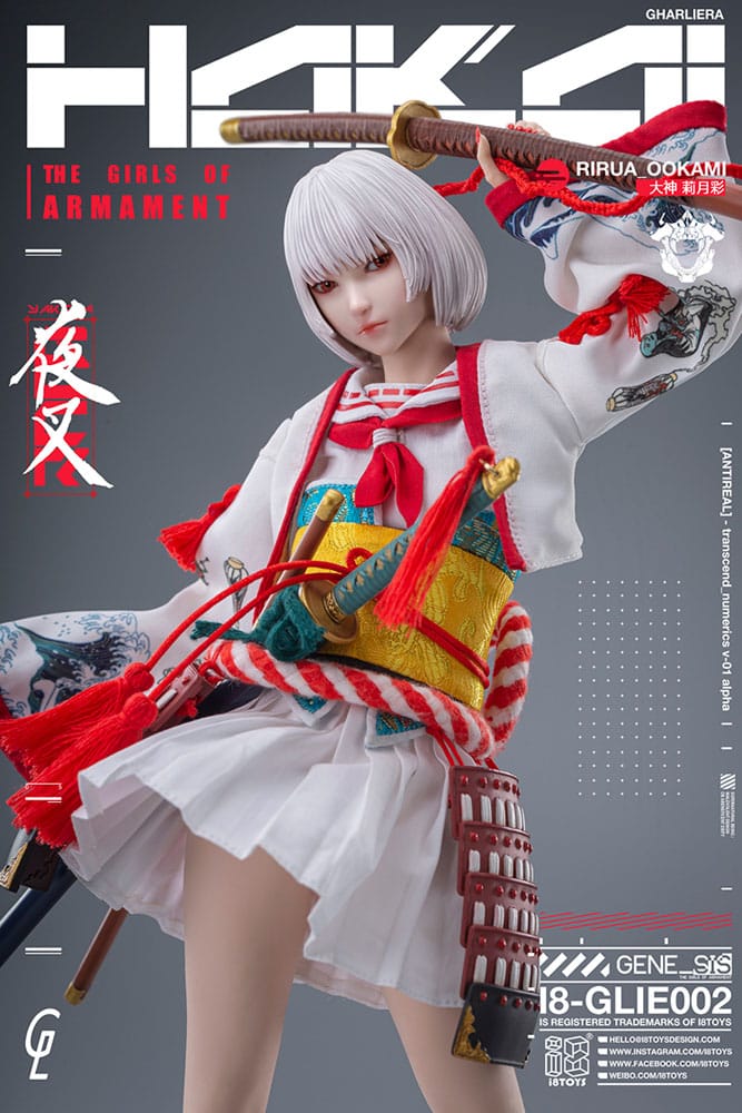 Original Character The Girls of Armament Rirua Ookami 28cm 1/6 Scale i8Toys x Gharliera Action Figure