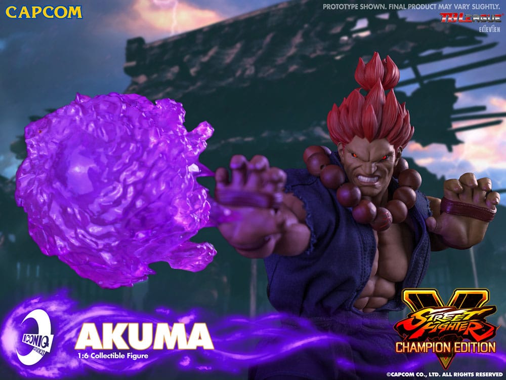 Street Fighter V Akuma Champion Edition 30cm 1/6 Scale Action Figure