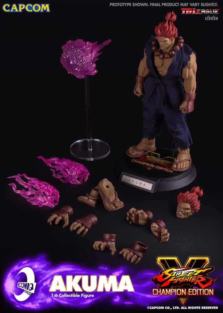Street Fighter V Akuma Champion Edition 30cm 1/6 Scale Action Figure