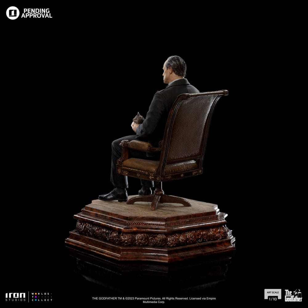 The Godfather Scale Statue 1/10 Don Vito Corelione 19 cm