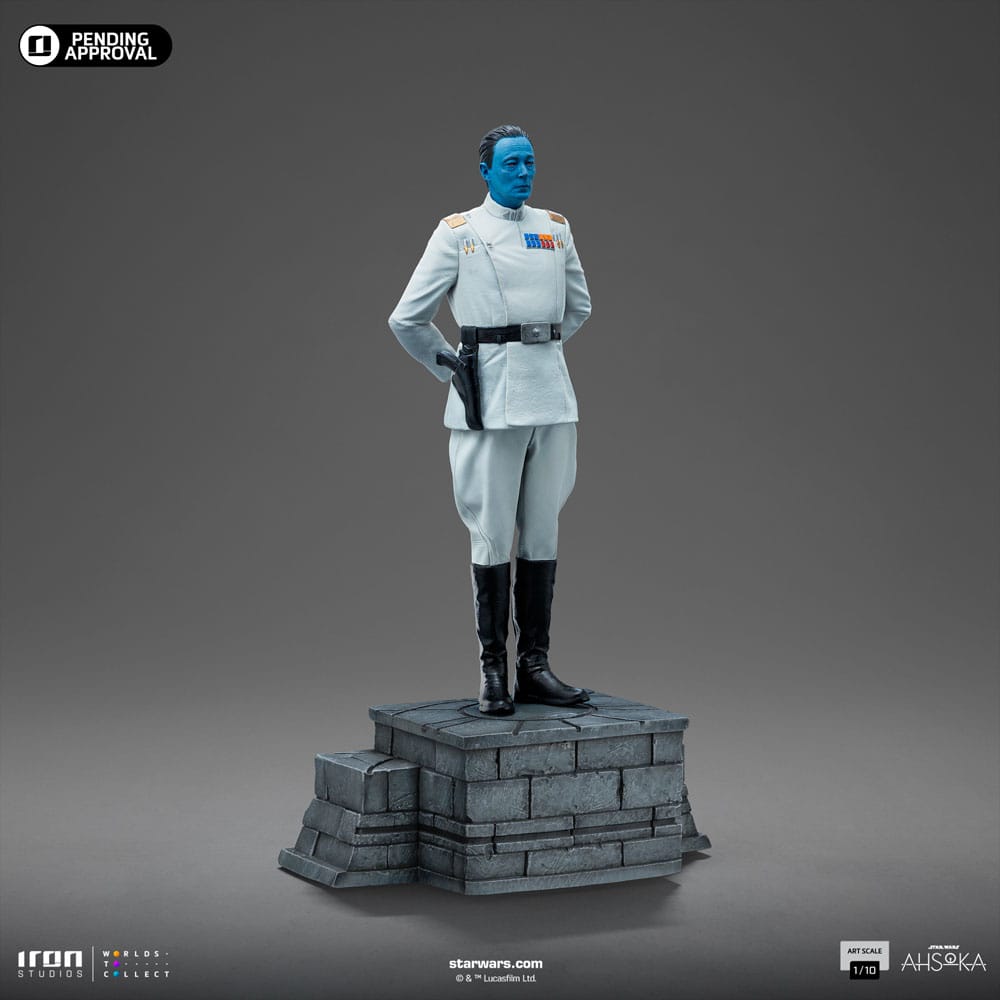 Star Wars Ahsoka Grand Admiral Thrawn 25cm 1/10 Art Scale Statue