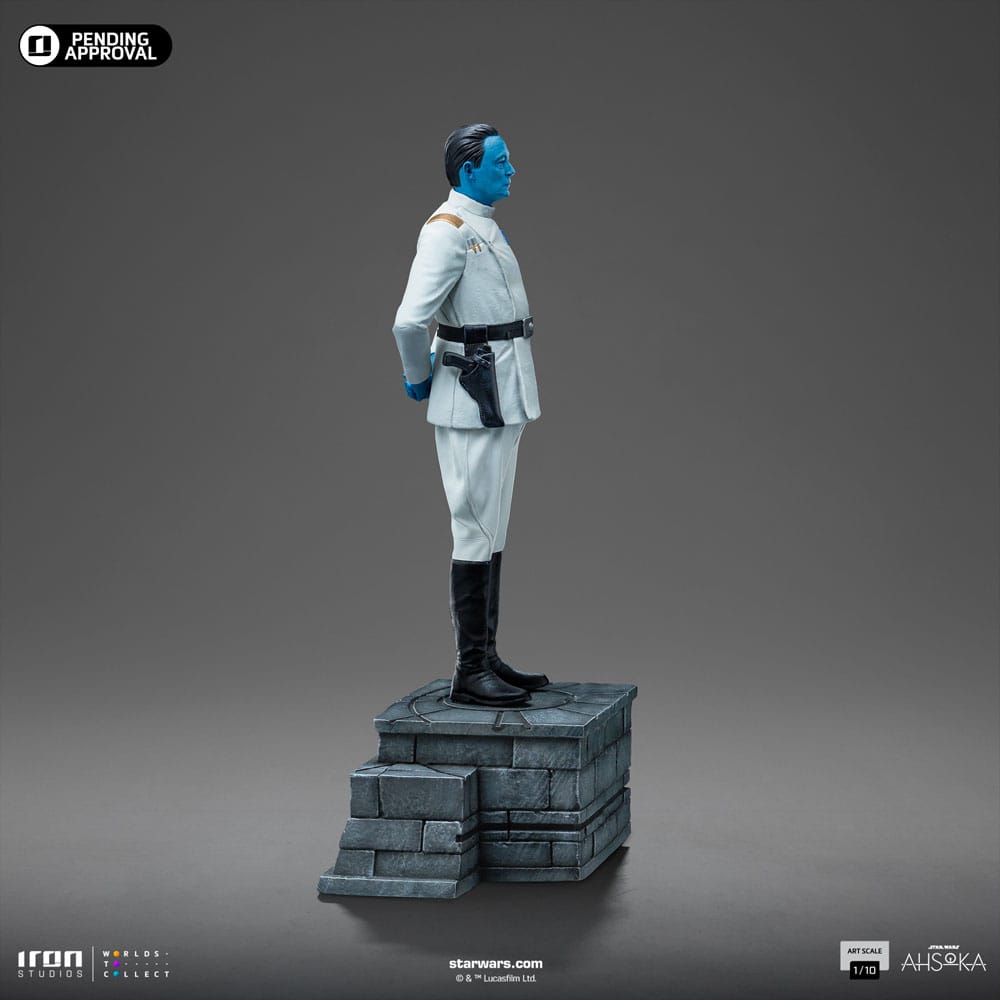 Star Wars Ahsoka Grand Admiral Thrawn 25cm 1/10 Art Scale Statue