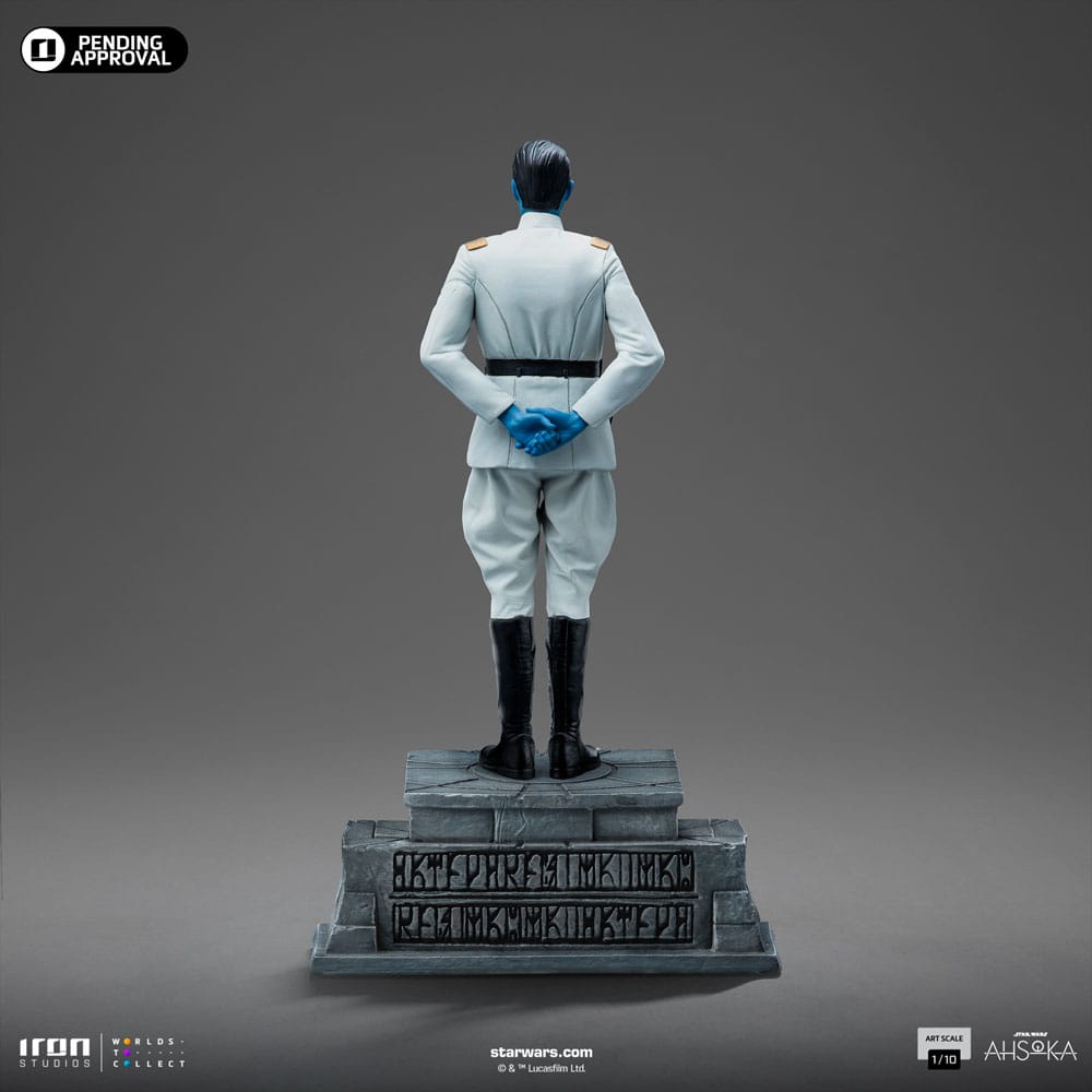Star Wars Ahsoka Grand Admiral Thrawn 25cm 1/10 Art Scale Statue