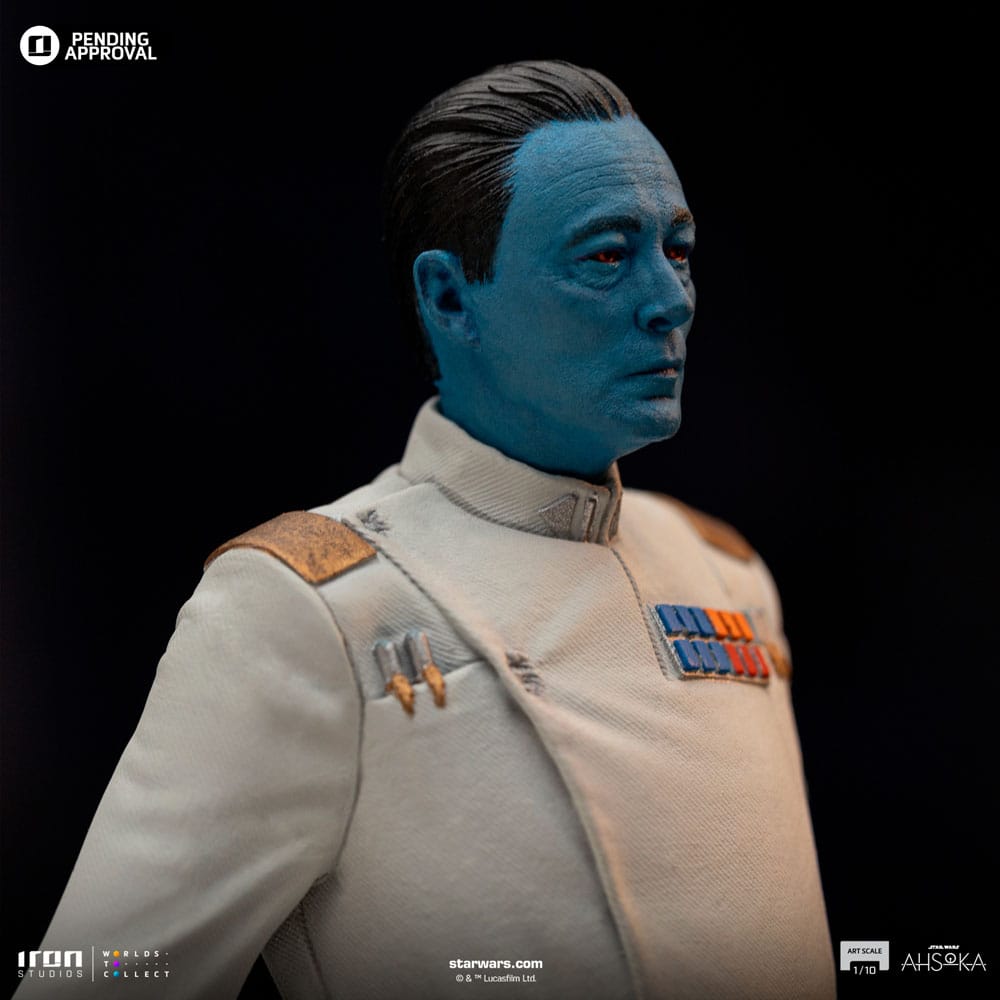 Star Wars Ahsoka Grand Admiral Thrawn 25cm 1/10 Art Scale Statue