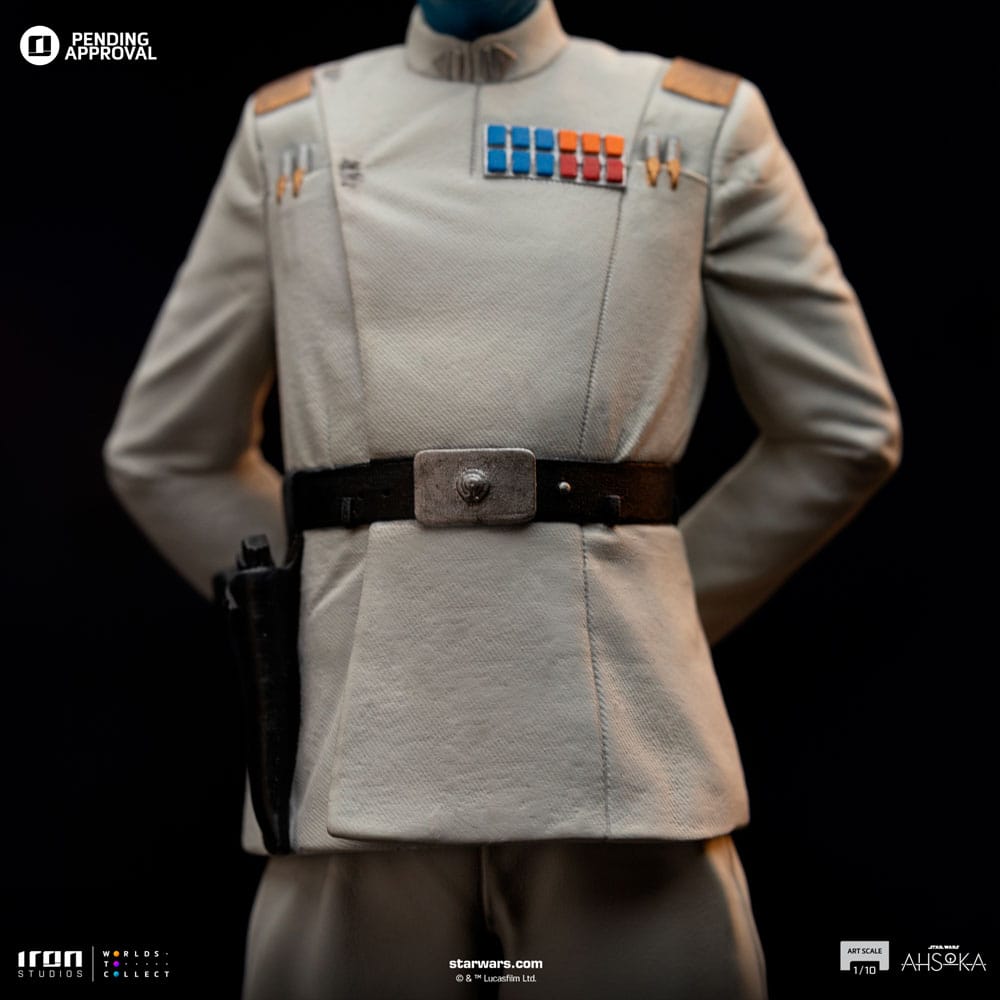 Star Wars Ahsoka Grand Admiral Thrawn 25cm 1/10 Art Scale Statue