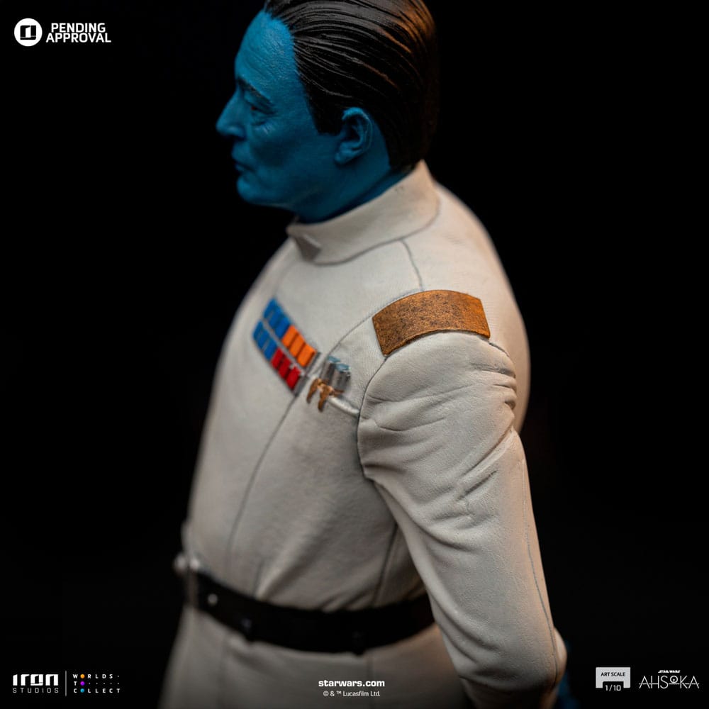 Star Wars Ahsoka Grand Admiral Thrawn 25cm 1/10 Art Scale Statue