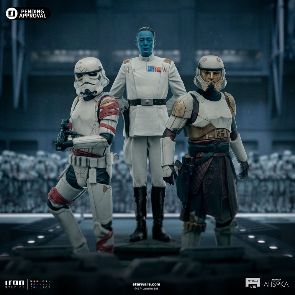 Star Wars Ahsoka Grand Admiral Thrawn 25cm 1/10 Art Scale Statue