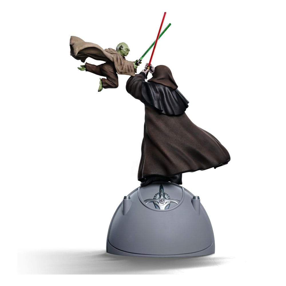 Star Wars Yoda vs Emperor Palpatine (CCXP Exclusive 2024) 31 cm 1/10 Deluxe Art Scale Statue