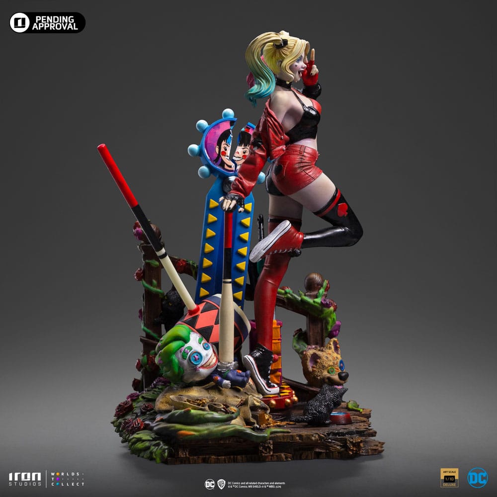 DC Comics Harley Quinn (Gotham City Sirens) 22 cm 1/10 Deluxe Art Scale Statue