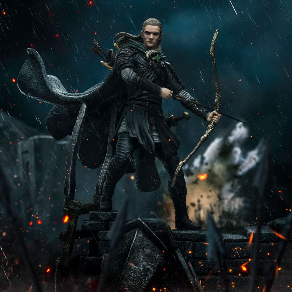 The Lord of the Rings Legolas Unleashed 29 cm 1/10 Art Scale Statue
