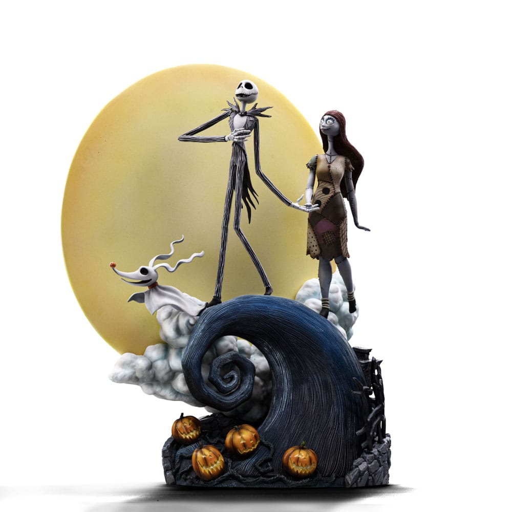 Nightmare Before Christmas Jack and Sally 39 cm 1/10 Deluxe Art Scale Statue