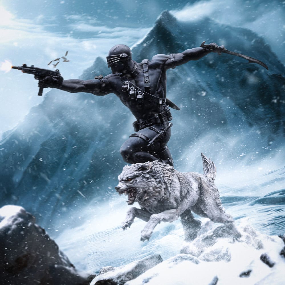 GI Joe Snake Eyes 23 cm 1.10  Art Scale Statue