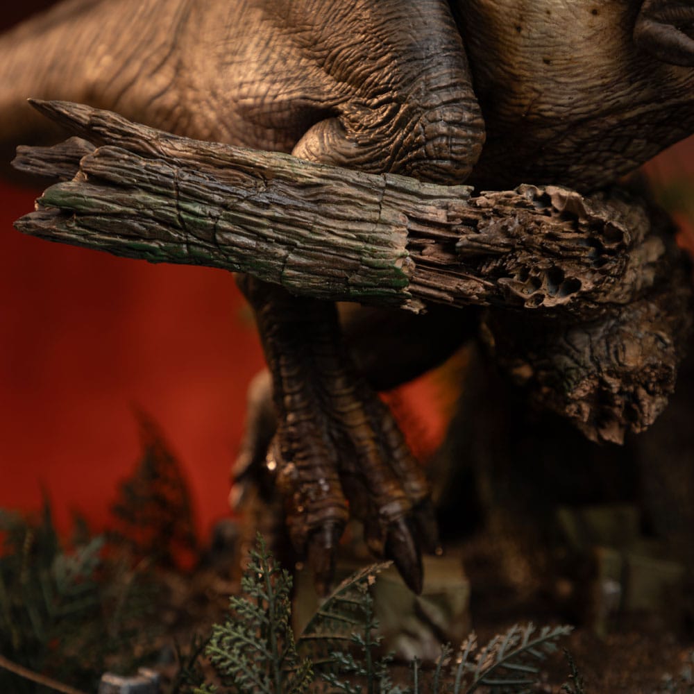 Jurassic Park T-Rex Chase 30 cm 1/20 Demi Art Scale Statue