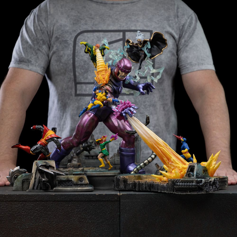 Marvel Demi X-Men Danger Room Diorama A 42 cm 1/20 Art Scale Statue