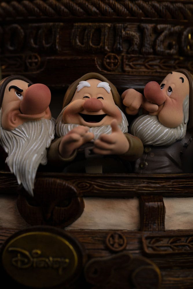 Snow White and the Seven Dwarves Art Scale Statue 1/10 Snow White and Dopey Deluxe Edition 21 cm