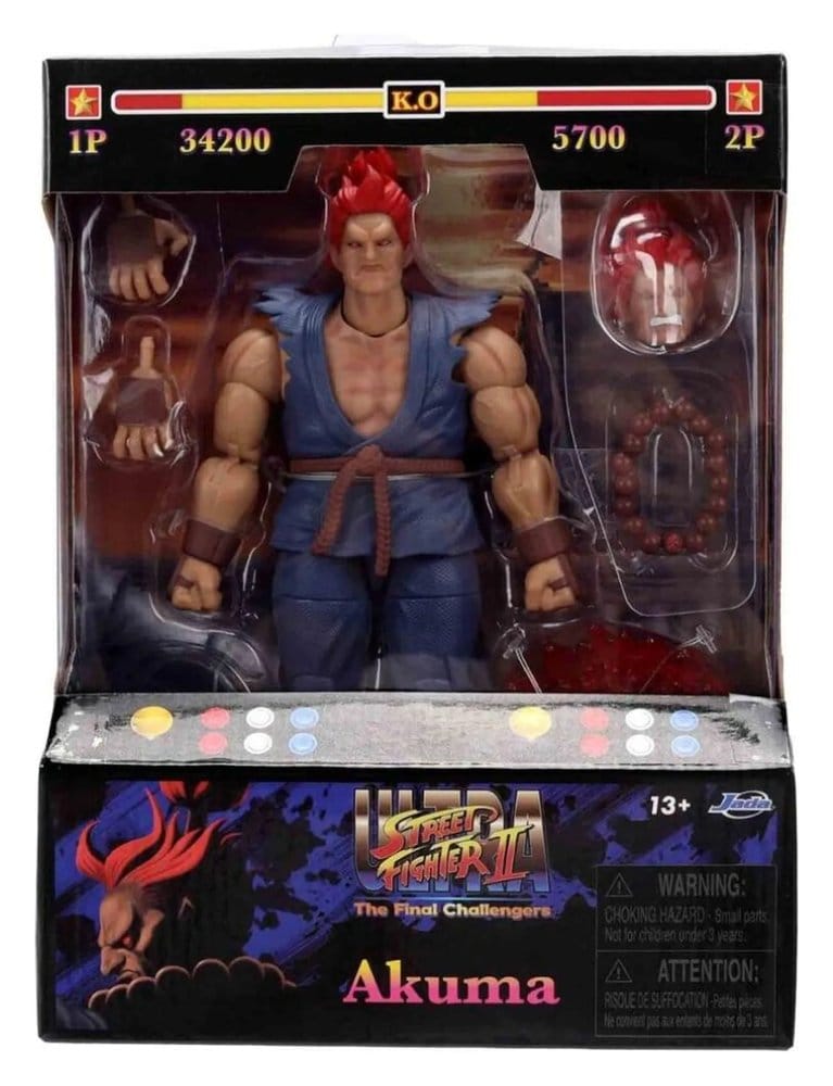Street Fighter II Action Figure Akuma 15 cm