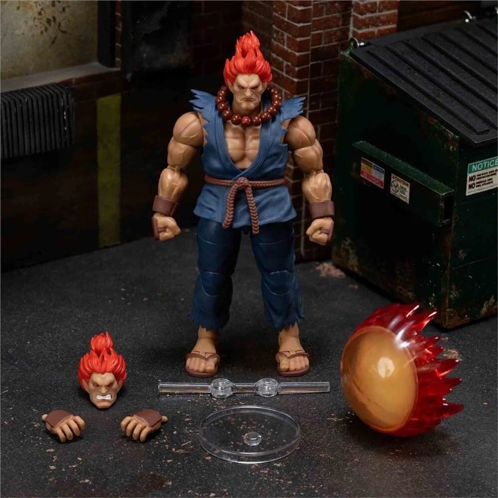 Street Fighter II Action Figure Akuma 15 cm