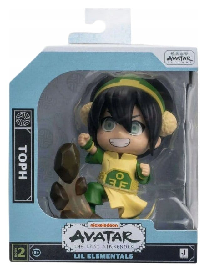 Avatar: The Last Airbender Kawaii Mini Figure Toph (Book 2) 10 cm