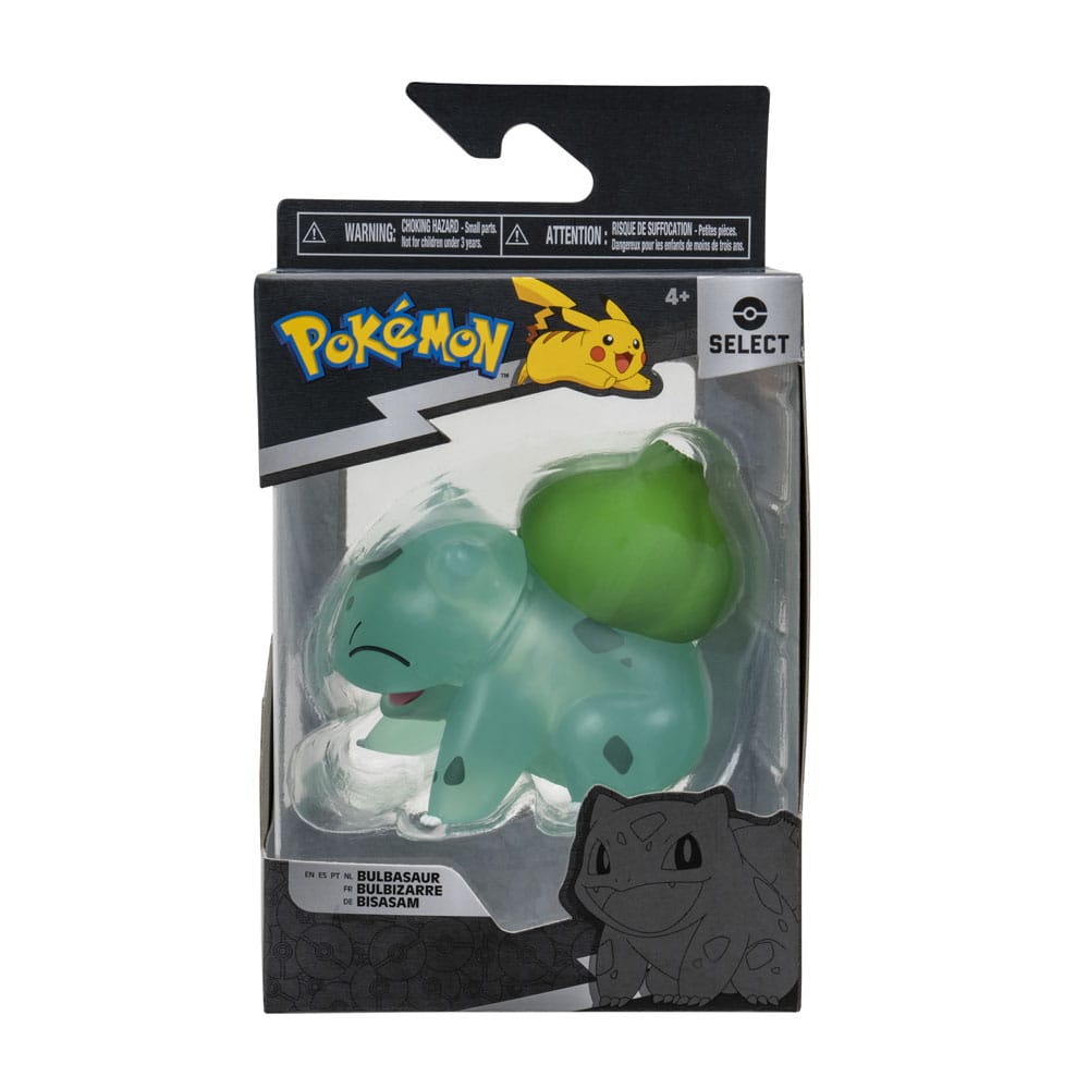 Pokémon Bulbasaur (Translucent) 7.5 cm Select Battle Action Figure