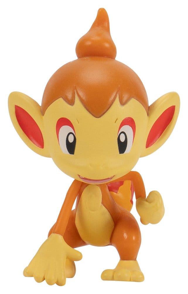 Pokémon Battle Figure Set Action Figures Chimchar, Ralts & Porygon (3-Pack)