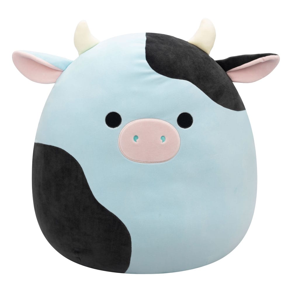 Squishmallows Blue and Black Cow Cillian 50 cm Plush Figure
